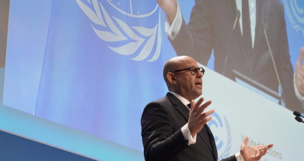 Steill addressed the impact of climate change globally