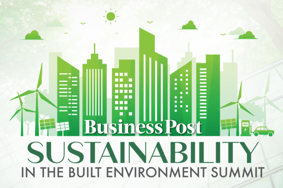 The inaugural Sustainability in the Built Environment Ireland Summit, hosted by the Business Post, takes place on 17 June in Croke Park, Dublin.