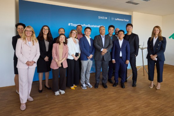 Fast fashion operator Shein has signed a Memorandum of Understanding (MoU) with Lufthansa Cargo to explore a range of sustainable air freight solutions.