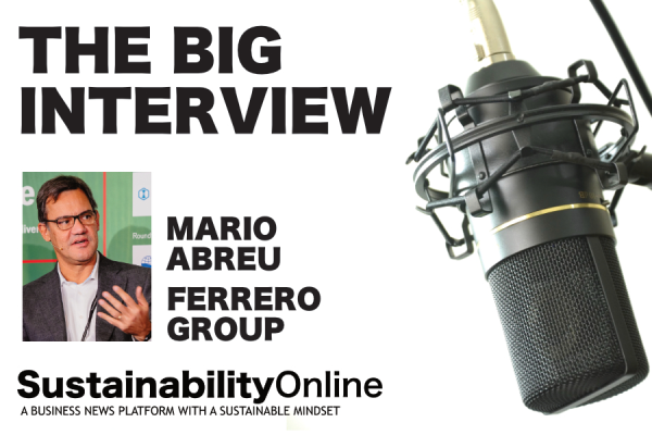Mario Abreu has held the role of vice president of sustainability at confectionery giant Ferrero Group since April 2020, where he is responsible for integrating sustainability into the Nutella and Kinder owner's long-term strategy.