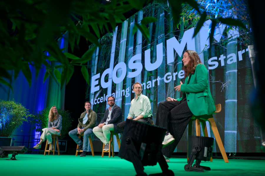 ECOSUMMIT Berlin (pictured) will bring together startups, investors, and corporate innovators to accelerate decarbonisation across energy, mobility, industry, and buildings, leveraging AI-driven solutions.
