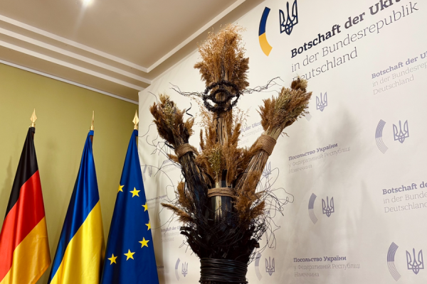 Art installations across Europe highlight environmental damage of Russia's invasion of Ukraine