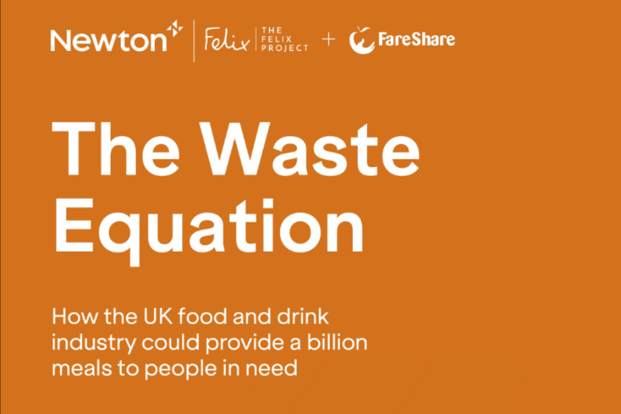 The UK food and drink manufacturing sector could provide more than one billion additional meals annually to people facing food insecurity by reducing waste, recovering surplus, and reinvesting cost savings, according to a new report by Newton, in partnership with The Felix Project and FareShare.