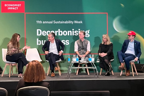 Business voices can play a key role in shaping climate policy and competitiveness, as a discussion panel at the Economist Impact Sustainability Week summit in London has explored.