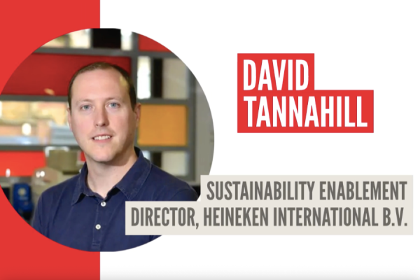 SustainabilityOnline recently published its inaugural 'Ambition Into Action' report, featuring interviews with senior leaders about how they are turning #sustainability vision into business reality. Here’s our interview with David Tannahill, Sustainability Enablement Director, Heineken International B.V.