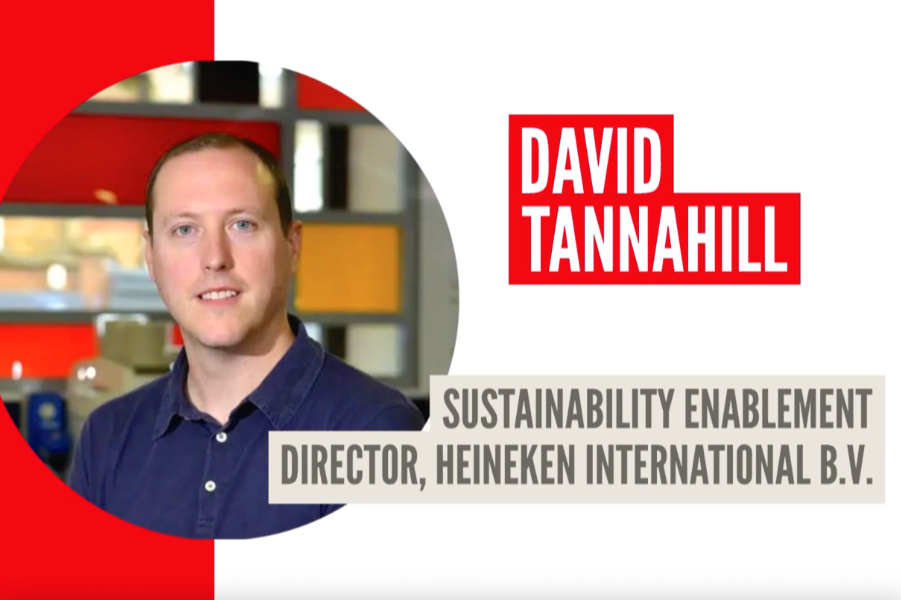 SustainabilityOnline recently published its inaugural 'Ambition Into Action' report, featuring interviews with senior leaders about how they are turning #sustainability vision into business reality. Here’s our interview with David Tannahill, Sustainability Enablement Director, Heineken International B.V.