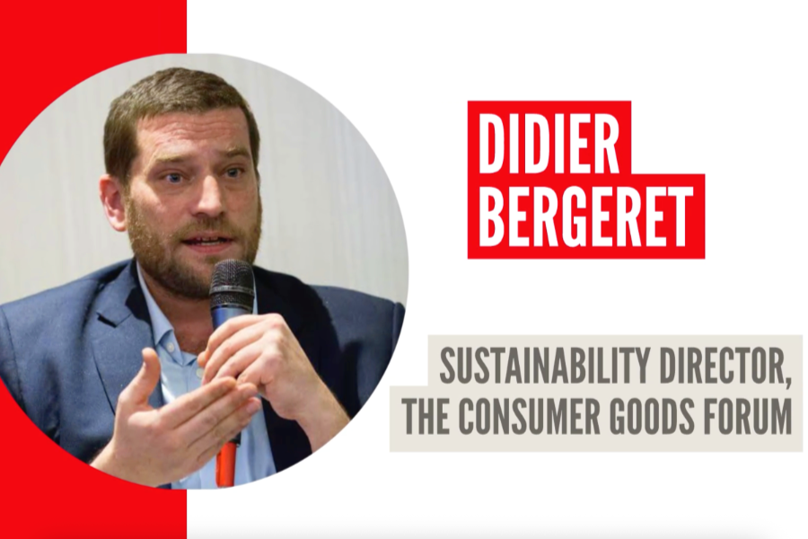SustainabilityOnline recently published its inaugural 'Ambition Into Action' report, featuring interviews with senior leaders about how they are turning #sustainability vision into business reality. Here’s our interview with Didier Bergeret, Sustainability Director, The Consumer Goods Forum.