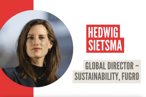 SustainabilityOnline recently published its inaugural 'Ambition Into Action' report, featuring interviews with senior leaders about how they are turning #sustainability vision into business reality. Here’s our interview with Hedwig Sietsma, Global Director – Sustainability, Fugro