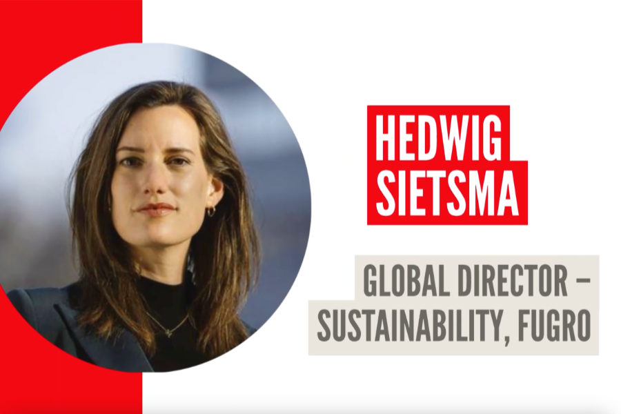 SustainabilityOnline recently published its inaugural 'Ambition Into Action' report, featuring interviews with senior leaders about how they are turning #sustainability vision into business reality. Here’s our interview with Hedwig Sietsma, Global Director – Sustainability, Fugro