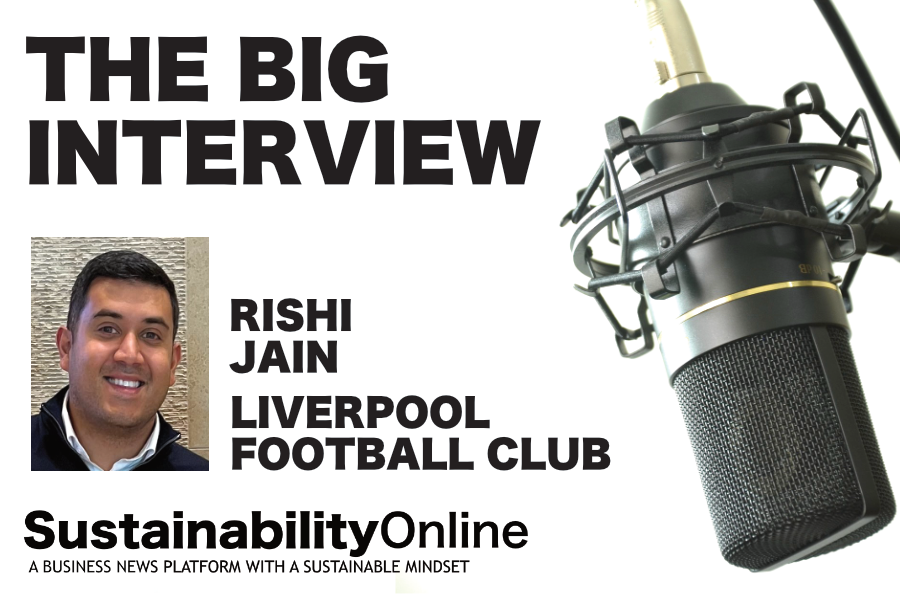 Liverpool Football Club's Rishi Jain talks to SustainabilityOnline about the importance of the club's sustainability programme, The Red Way.