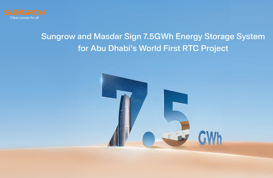 ungrow and Masdar have signed an agreement to supply 7.5GWh of battery storage capacity to a new gigascale round-the-clock (RTC) renewable energy project in Abu Dhabi