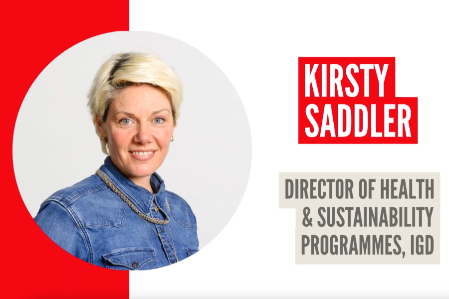 SustainabilityOnline recently published its inaugural 'Ambition Into Action' report, featuring interviews with senior leaders about how they are turning #sustainability vision into business reality. Here’s our interview with Kirsty Saddler, Director of Health & Sustainability Programmes, IGD.