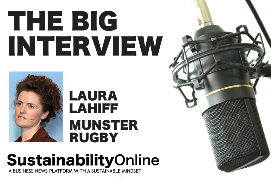 Munster Rugby's Laura Lahiff talks to SustainabilityOnline about the power of sport in driving practical sustainability engagement.