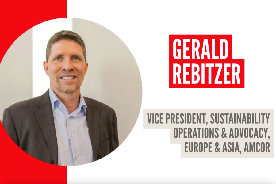 SustainabilityOnline recently published its inaugural 'Ambition Into Action' report, featuring interviews with senior leaders about how they are turning #sustainability vision into business reality. Here’s our interview with Gerald Rebitzer, Vice President, Sustainability Operations & Advocacy, Europe & Asia, Amcor