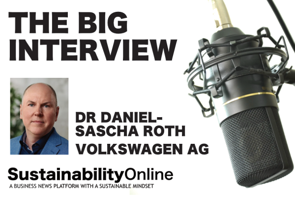 Daniel-Sascha Roth, Head of ESG – Sustainability Management at Volkswagen, talks to SustainabilityOnline about the role of technology in streamlining reporting.