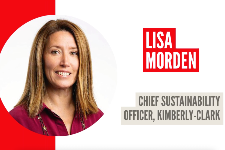 SustainabilityOnline recently published its inaugural 'Ambition Into Action' report, featuring interviews with senior leaders about how they are turning #sustainability vision into business reality. Here’s our interview with Lisa Morden, Chief Sustainability Officer, Kimberly-Clark.
