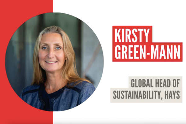 Ambition Into Action – Kirsty Green-Mann, Global Head of Sustainability, Hays