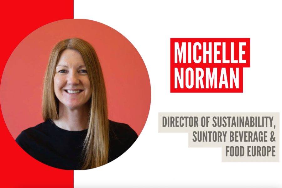 Michelle Norman, Director of Sustainability, Suntory Beverage & Food Europe