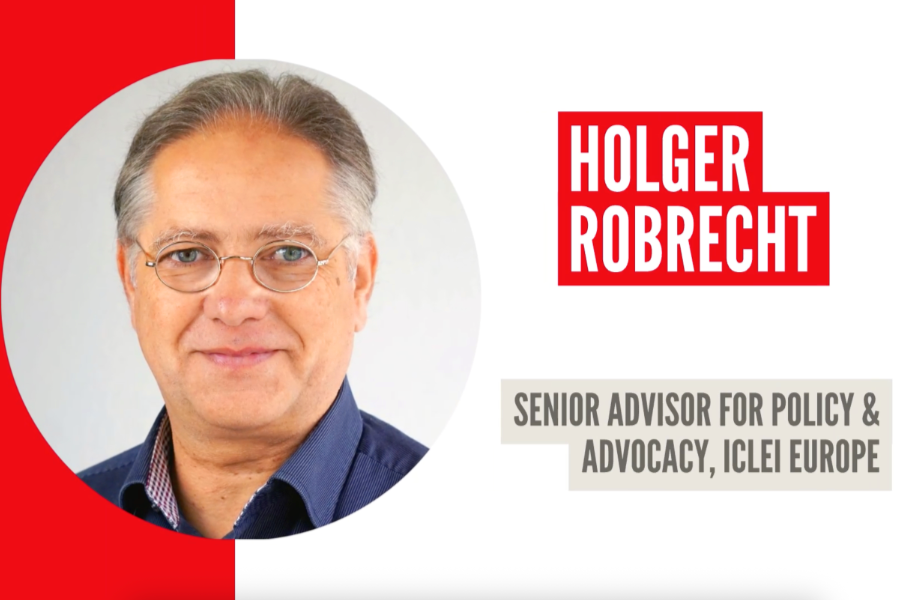 Ambition Into Action – Holger Robrecht, Senior Advisor for Policy & Advocacy, ICLEI Europe.
