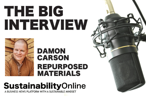 repurposedMATERIALS' Damon Carson talks to SustainabilityOnline about why businesses are throwing away materials that still have value.